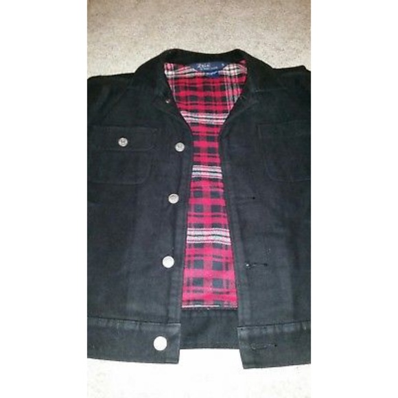 Polo by Ralph Lauren Plaid Fleece Jacket Size (S) - Picture 3 of 6
